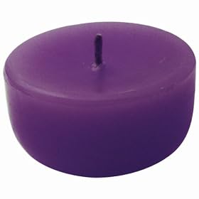 Half-Ball Floater Votive Decorative Candle Lamp - Small - 2.5