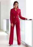Chadwicks Grommet Belted Pantsuit