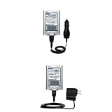 Essential Kit for the PalmOne Tungsten E2 - includes Car and Wall Charger with Rapid Charge Technology - Gomadic Brand w/ TipExchange Technology