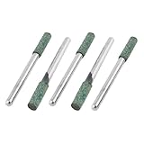 uxcell　3mm x 13mm バフ研磨　シリンダー研削　研磨砥頭ノーズ　5個入り