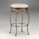 Hillsdale Bordeaux Backless Swivel 30" High Bar Stool