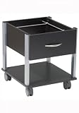 Office Star XT30 XText File Cabinet, Espresso Silver Accents