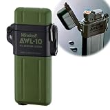 アウトドア用ガスターボライターAWL-10ミリタリーグリーン