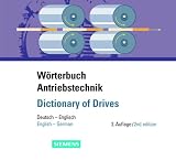 W�rterbuch Antriebstechnik / Dictionary of Drives. CD-ROM f�r Windows ab 95, NT/2000. Deutsch-Englisch / Englisch-Deutsch.