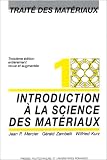 Introduction à la science des matériaux