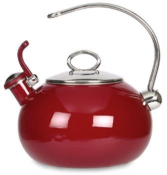 Evco Sphere Red Tea Kettle 2.6 Qt. Evco Sphere Red Tea Kettle 2.6 Qt.