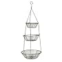 Onyx Wire 3-Tier Hanging Baskets