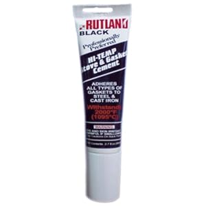 Amazon.com - Rutland Stove Gasket Cement, 2.3-Ounce Tube, Black - Wood