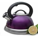 Creative Home Alexa 3.0 Whistling Tea Kettle, Purple