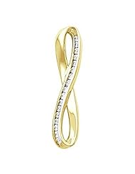 18K Yellow Gold Diamond Pendant - 0.34 Ct. -- LIFETIME WARRANTY