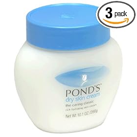 Pond's The Caring Classic Dry Skin Cream, 10.1 oz (286 g) (Pack of 3)