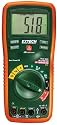 Extech EX470 True RMS Multimeter and Infrared Thermometer with Capacitance, Frequency, and Duty Cycle Measurements; and 2 K-Type Remote Probes.