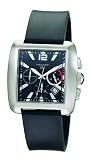 Charles Hubert Paris - Men's Premium Dress Watch with Chronograph and Black Face-plate