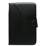 EMPIRE Black Leather Case for Samsung Galaxy Tab