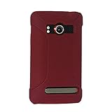 Amzer Silicone Skin Jelly Case for HTC EVO 4G (Maroon Red)