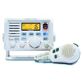 Click here to buy Icom IC-M502AW Fixed-Mount Marine VHF Radio (White) by Icom.