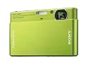 Sony Cybershot DSC-T77 10MP Digital Camera with 4x Optical Zoom with Super Steady Shot Image Stabilization (Green)