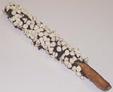 Scott's Cakes Dark Chocolate Covered Pretzel Rod with White Chocolate Chips