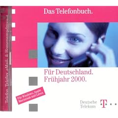 Telefonbuch f�r Deutschland Fr�hjahr 2000. CD- ROM. F�r Windows, Apple, Macintosh und Linux