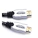 1M CABLE HDMI V 1.4a (Gris) 15,2 Gbps , Double Blindage , T�te M�tal, Tress� , Support r�solution � Tr�s Haute D�finition � 4K x 2K , Audio Return Channel (ARC), signal Video Haute performance 1080p � 1600p avec Ethernet et 3D, R�tro-compatible avec appareils sous versions pr�c�dentes. 1.4, 1.3c, 1.3b,1.3,.