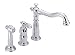 Delta 155-WF Victorian Single-Handle Kitchen Faucet, Chrome