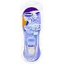 Dr. Scholl's For Her Comfort Massaging Insoles with Clear Massaging Gel, Women's Size 6-10, 1-Pair Packages (Pack of 3)