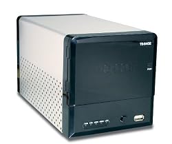 TRENDnet 2-Bay Diskless SATA I/II Network Attached Storage Enclosure TS-S402 (Black)