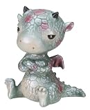 Sulky Baby Dragon Statue Figurine Display