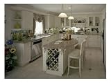 Kitchen with Built In Wine Rack Photographic Print, 24 x 18