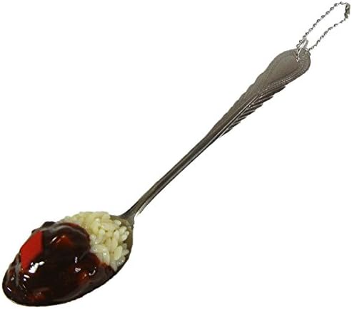 Gokigenf CURRY Japan Food Sample Strap Spoon Bite Size