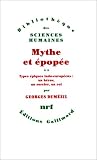 Mythe et Epopée, tome 2