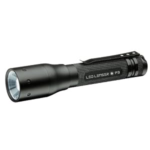 LED Lenser 8403TP P3 Key Ring Torch (Test It Pack) - Black