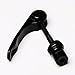 Sinddy Black Bike Bicycle Quick Release Seatpost Seat Clamp Front Hub Skewer
