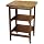 Oasis Concepts All Wood All-Purpose Folding Island, Walnut