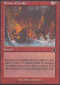Magic: the Gathering - Scent of Cinder - Urza's Destiny Magic: the Gathering - Scent of Cinder - Urza's Destiny