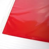 塩ビ板 330×360×0.4mm クリアレッド