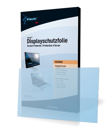 Vikuiti Displayschutzfolie DQCM30 passgenau für Tablet-PCs mit 68.6 cm (27.0 Zoll) Displays [582 x 364 mm, Seitenverhältnis 16:10] (Matt / entspiegelt, hartbeschichtet, schmutzabweisend, sehr einfache Montage)