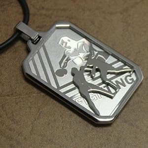 Dog Tag Boxing Pendant for Men Fighting Designer Inspired on a Stainless Steel with Box J1157