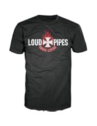 Automotive Parts and Accessories: Lethal Threat (LT20180XL) Mens LOUD PIPES SAVE LIVES T-Shirt (Black, X-Large) - Lethal Threat