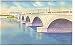 Arlington Memorial Bridge Washington Dc Postcard