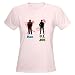 Search : Ken vs GI Joe Military Women's Light T-Shirt by CafePress