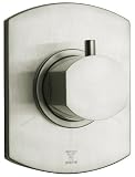 La Toscana 86PW425 Novello 3 Port Diverter Valve, Brushed Nickel