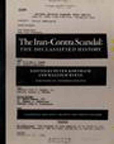 the iran contra scandal the national security archive document
