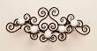 Scroll Work Candleholder Wrought Iron Tier Wall Sconce