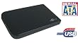 LUPO 2.5" Inch SATA USB 2.0 Hard Drive Case (PC & MAC) - BLACK
