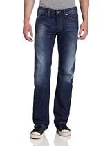 Hot Sale Diesel Men's Viker Regular Straight Leg Jean 0806L, Denim, 34x34