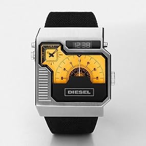 Diesel #DZ7223 Men's Analog Digital Triple Time Zone Watch
