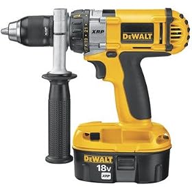Factory-Reconditioned DEWALT DC987KAR Heavy Duty 18-Volt 1/2-Inch Ni-Cad Cordless Drill/Driver Kit