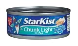 StarKist Tuna Chunck Light In Water, 5-Ounce Cans (Pack of 48)