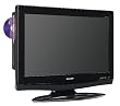 Sharp LC26DV27UT 26-Inch 720p LCD HDTV with Built-in DVD Player, Black